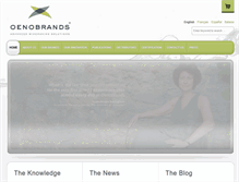 Tablet Screenshot of oenobrands.com